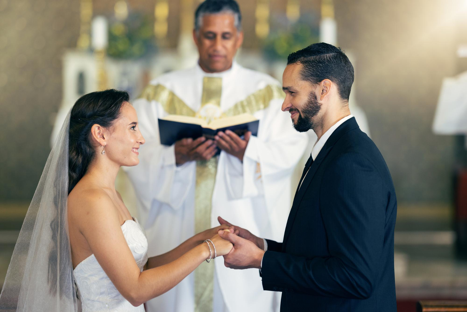 couple getting married