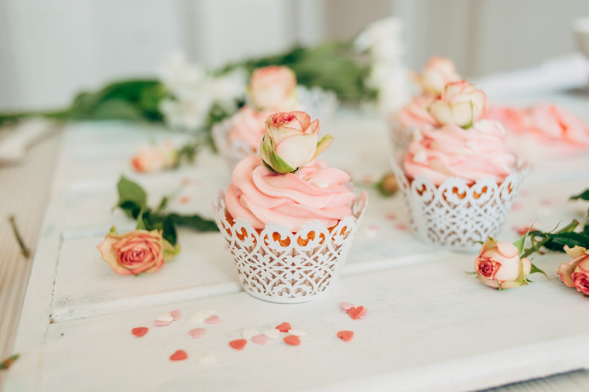 Wie viele Cupcakes gibt es für eine Hochzeit?