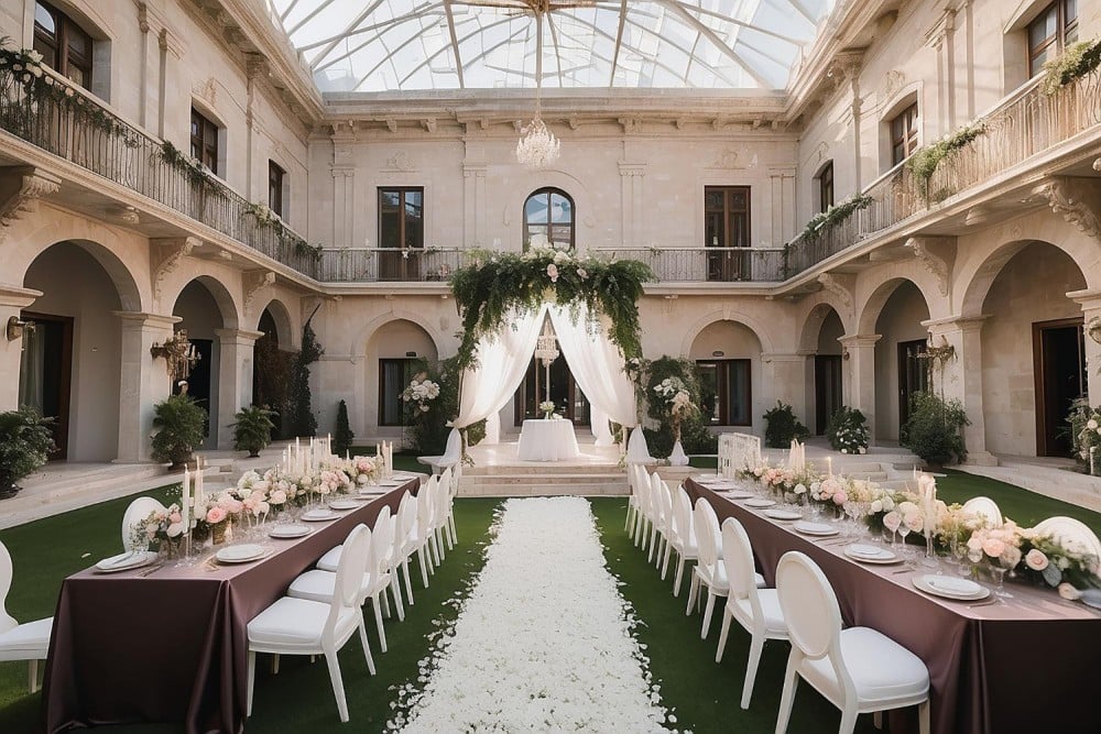 Lugares únicos para celebrar bodas que sorprenderán a sus invitados